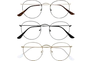 OPULIZE Sol Gafas Luz Azul con Montura Retro - Gafas Filtro Azul Hombre Mujer, Mejoran Sueño y Reducen Dolor de Cabeza -Para PC y Videojuegos B94