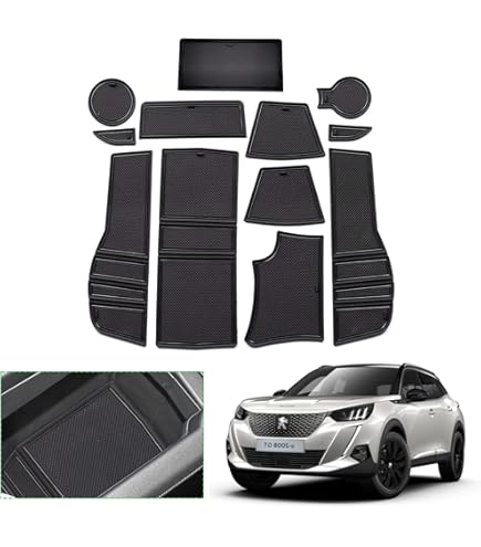 Mossa Tapis De Coffre Adapté Pour Peugeot 2008 II SUV (01.2020- ) - Bac
