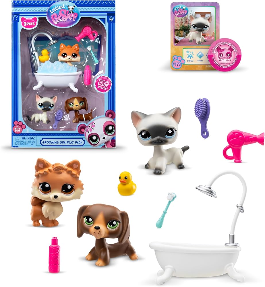 Littlest Pet Shop - Bakım Spa Temalı Oyun Paketi