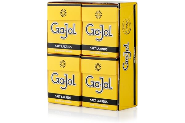 Ga-Jol gul multipack, förpackning med 6 (6 x 184 g)