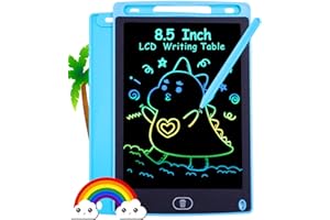Tablette dessin enfant,8,5 Pouces Ardoise Magique,Tablette Enfant 3 4 5 6 Ans,Ardoise Magique Enfant,Jouets pour Filles Garçons,Tablette Magique Cadeau Enfant Enfant bleu