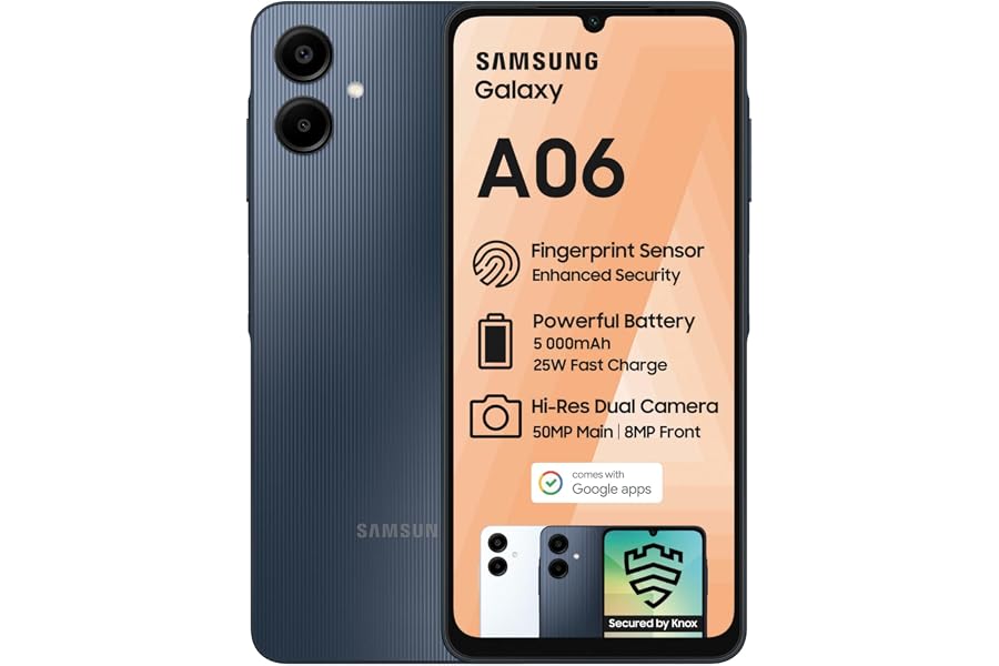 SAMSUNG GALAXY A06 64GB DS BLACK