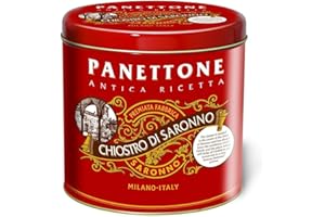 Chiostro di Saronno Specialita Panettone Classic in Metal Tin Frame 1 kg