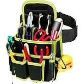 Tool Belt, Electrician Bag, Tool Belts | Tool Holder, Detachable and Adjustable, for Electrician, Carpenter