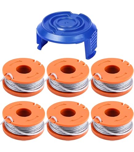 Capuchon De Couvercle De Bobine Bleu Pour Mac Allister MGTP18Li Enge, Pièces En Plastique Pour Outils électriques De Jardin