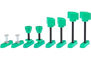 MICROJIG MATCHFIT Zubehör Komplettset – Spanntisch-System Zubehör für Schwalbenschwanz-Nuten 12,7 mm – Schrauben, Muttern & Nutensteine – Hochwertige Verarbeitung – Komplettpaket