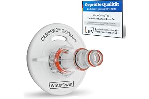 Vattentanklock, adapter med anslutning för Gardena system. För husbil, husvagn och båt. Med överflödesfunktion och integrerad