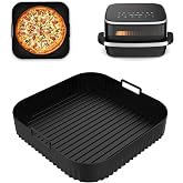 HA BIN Airfryer Silicone Mould 27 x 27 cm &ndash; Air Fryer Accessory, Non-Stick &amp; Reusable, Compatible with Tefal Easy Fry XL FW40