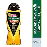 Palmolive Luminous Oils Makademya Yağı & Şakayık &Ouml;zleri ile Banyo ve Duş Jeli (500 ml)