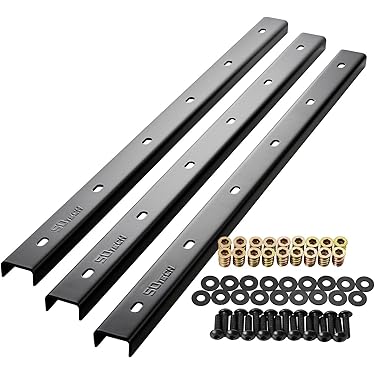 4 stuks plankdragers, hoek voor plank, plankdrager, plankhouder, metaal, hoekwandhouder, zware belasting, 150 x 200 mm, zwarte plankhouders met schroeven en ankers