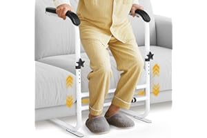 SUNOWL Aufstehhilfe Sofa, Aufstehhilfe Senioren mit 6 Verstellbarer Höhe und Breite, Robuste Konstruktion, Aufstehhilfe Sessel für ältere Menschen, für Stühle Sofa Couch, Belastbar bis 204 kg (450 lbs)