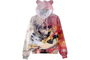 ANJINGUANG My Hero Academia Anime Hoodies Friends Printed Pullover Sweatshirt für Herren und Damen Jungen Mädchen XXS-4XL