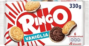 Pavesi Snack Ringo Vaniglia Formato Famiglia 330 g