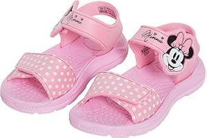 Disney Minnie Mouse Sandals for Girls Summer Sliders EVA Waterproof Beach Shoes