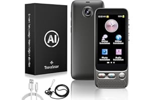 LivElect Instant Translator No WiFi, AI Portable Translator, Two Way Real-Time Voice Translation, WiFi&Offline&Photo Translation for Travel Business Learning