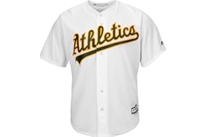 Majestic Oakland Athletics A's Cool Base MLB - Camiseta, color blanco