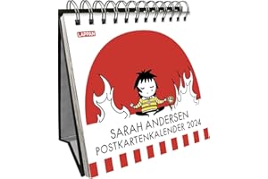 Sarah Andersen Postkartenkalender 2024: Mit dem Instagram-Star durch das neue Jahr | Wochenkalender mit 53 Postkarten zum Heraustrennen