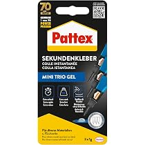 Colle forte - Pattex - SOS Super Glue pinceau - précision étanche