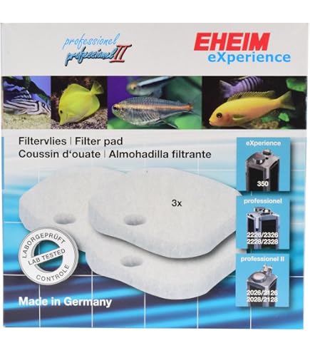 12 Stück Filterschwämme Passend Für Fluval FX4/FX5/FX6 - Für Süß- & Meerwasser
