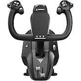Thrustmaster TCA Yoke - Contrôleur de vol haute précision avec quadrant des gaz pour PC et Xbox Series X|S