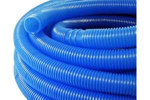 WILTEC Teichtip ® 30m - 32mm - Tuyau de piscine flottant sections double manchon 165g/m - Made in Europe