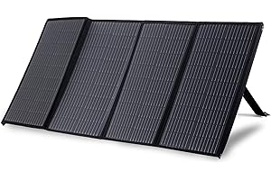 Novonova Generador Solar, Panel Solar Portátil, Paneles Solares Plegables Para Central Eléctrica 80W, Exterior/Interior, Camping/Senderismo/Aventura，SY-TY001