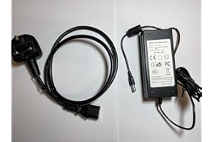 DIXIETREE Remplacement pour adaptateur AC-DC 26V 2.3A pour Tunturi ASW0081-2623002W + prise UK