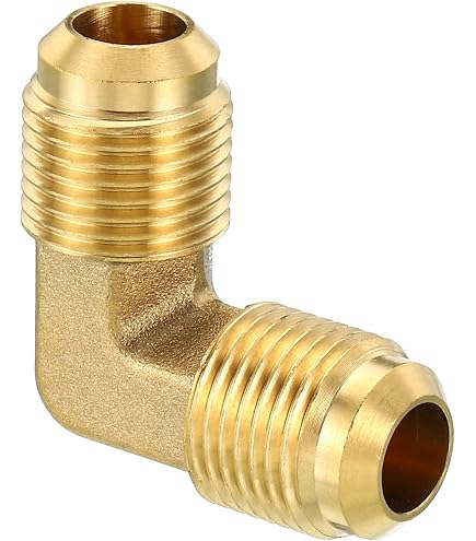 Artibetter 2 Pezzi Adattatore Per Tubi Flessibili A 90° G1/4 – Raccordo Rotante In Ottone Per Sistemi Di Raffreddamento Ad Acqua PC – Connettore Angolare 360° - 3