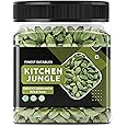 Kitchen Jungle Premium Green Cardamom (Elaichi) 100 Gm - Bold 8mm Size, Aromatic Spice for Culinary Delights