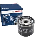Bosch Filtro Olio per Auto P7158 - Protegge l'olio motore da fuliggine e da particelle metalliche - Offre una lubrificazione efficace del motore