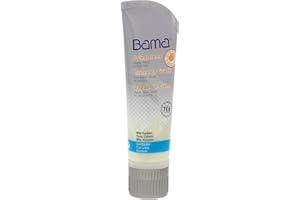 Bama Schuhcreme mit Carnaubawachs für optimale Pflege - für Glattleder, genarbtes Leder und TEX-Materialien, mit praktischem Schwammaufträger, 75ml