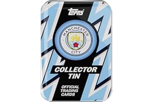 TOPPS 2025/26 Manchester City Collector Tin - contains 35 cards including LE's and parallels!