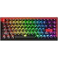 DrunkDeer G75 Rapid Trigger Keyboard, Esports Gaming Keyboard - Magnetic Switch - Last Win Mode - Adjustable Actuation, 75% Design, Black