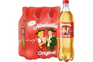 ‎ALMDUDLER Almdudler Original Alpenkräuterlimonade im Vorratspack (6 x 1 l) - Limonade aus natürlichen Alpenkräutern