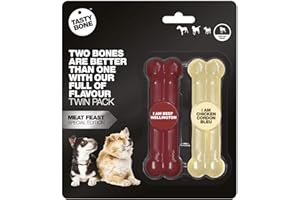 Tasty Bone Juguete, Pack de 2