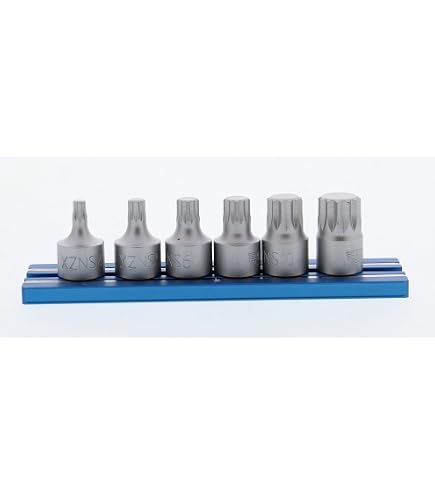 Durston XZN400 Triple Square Bits Set – 9-tlg., Aus Legiertem Stahl & Mit Aufbewahrungsetui
