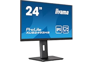 Ecran PC - IIYAMA ProLite XUB2493HS-B5 - 24 FHD - Dalle IPS - 4 ms - 75Hz - HDMI / DisplayPort - Pied réglable en hauteur