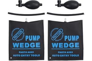 Justech Air Wedge Pump up Bag 2PCs Air Wedge Pump Wedge Pump Tools Car Air Wedge Pump Kits for Car Door Window Frame Fitting