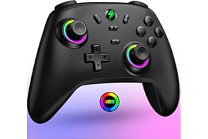 BEBONCOOL GAMING Switch Controller for Nintendo Switch/Switch 2/Lite/OLED, Hall Joystick Wireless Switch Pro Controller Support iOS/Android/Windows, Nintendo Switch Gamepad with Turbo/Motion Control