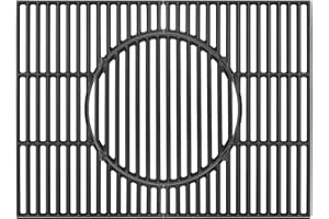 PETKAO 64812 Ersatzteile für Weber Gourmet BBQ System Grillroste Spirit II 300 & Spirit 300 SER, Genesis 1000-5000, Silver B/C, Gold/Platin, für Weber Grillteile 7638 7639 752 7 659 06, Gusseisen