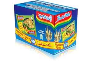 Indomie Pillow Pack Vegetable Flavor, 40 X 75G- Pack Of 1...