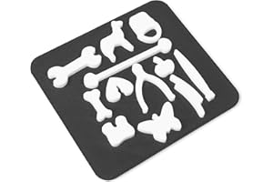 RICREO Set Parti Di Ricambio Compatibile Con Allegro Chirurgo per Hasbro Gioco Da Tavolo 12 Pezzi Sostitutivi Per Riparazione E Divertimento Continuo