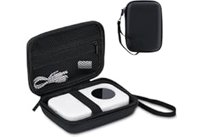 TUNYINSH Case for NIIMBOT D110 JADENS D110 SUPVAN Phomemo D30/ D35 Label Maker Printer, Mini Labeler Sticker Labler Maker Storage Cover Bag Tape Paper Roll & USB Cable (Only Case) (Black)