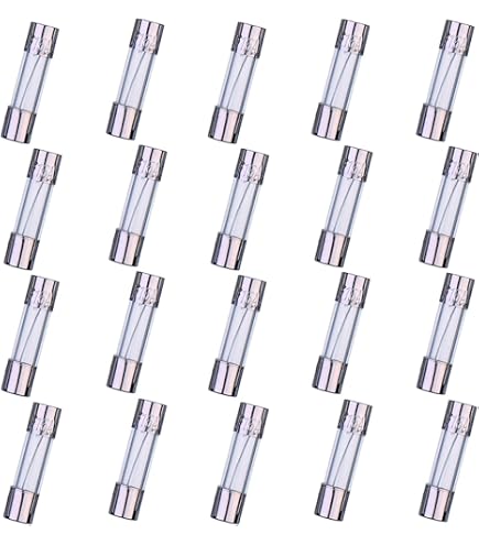 SeKi - Fusibili Di Precisione Da 0,16 A (160 MA), 5 X 20 Mm, Ad Attivazione Lenta, Confezione Da 10, Fusibili In Vetro, 250 V - Foto 5