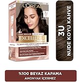 L'Oreal Paris Excellence Creme Nude Renkler Sa&ccedil; Boyası - 3U Nude Koyu Kahve