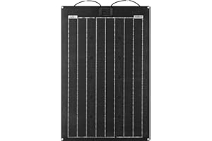 Offgridtec PCB-ETFE Semiflexible Solar Panel 36 V, Marine / Caravan Solar Panel, 50W