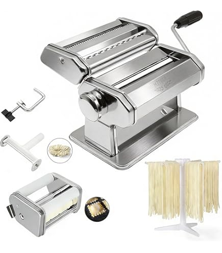 Imperia Fabbrica della Pasta pastamachine geschenkset met 3 opzetstukken | Oldenhof