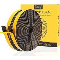 Joint Porte/fenêtre Auto-adhésif EPDM 6x1.5 Mm - 20 M, Isolation Bruit Et Froid, Blanc - 2