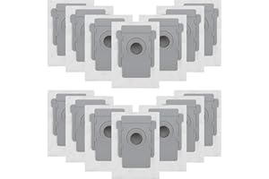 HAOYULUO Lot de 14 Sacs d'aspirateur pour IRobot Roomba i7/i7+/i3/i3+/i4/i4+/i6/i6+/i8/i8+/S9/S9+/j7/j7+/E5/E6/E7 Sac de rechange pour IRobot Roomba I7 Kit d'accessoires (A-14 Pièces)