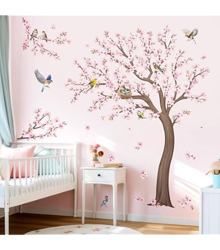 Muursticker Bloesemboom ⋆ Muurstickers Kinderkamer